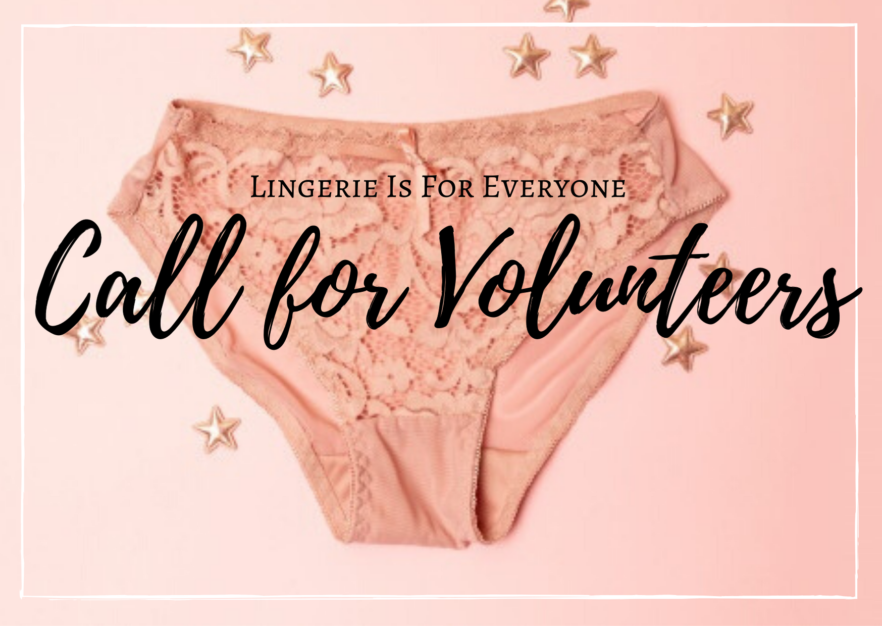 Needed: Lingerie Appreciators for #LiFE Weekend Round Ups